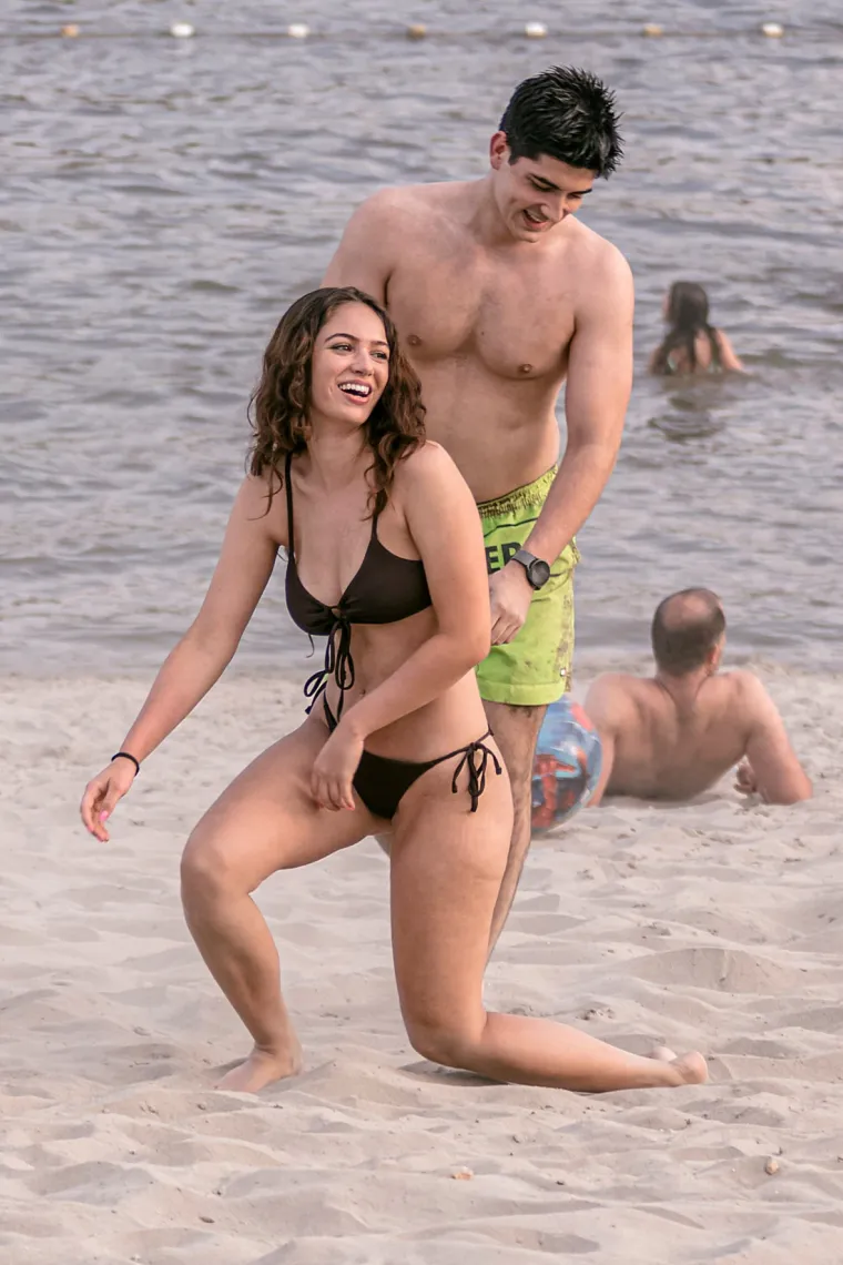 Prezgodne Osječanke zaigrale odbojku na pijesku na Kopiki: Ne znaš koja je ljepša