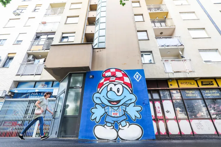 U jakom Dinamovom uporištu svi zure u jedan zid i pitaju se tko je ovo napravio