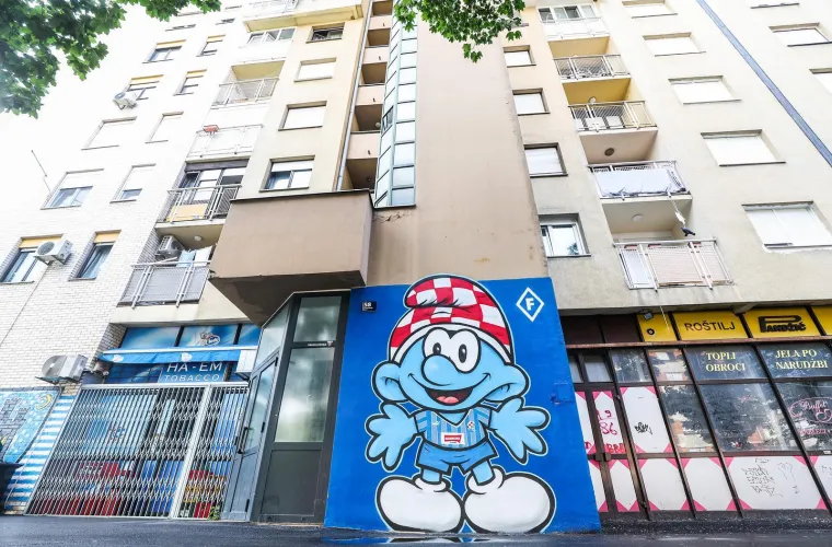 U jakom Dinamovom uporištu svi zure u jedan zid i pitaju se tko je ovo napravio