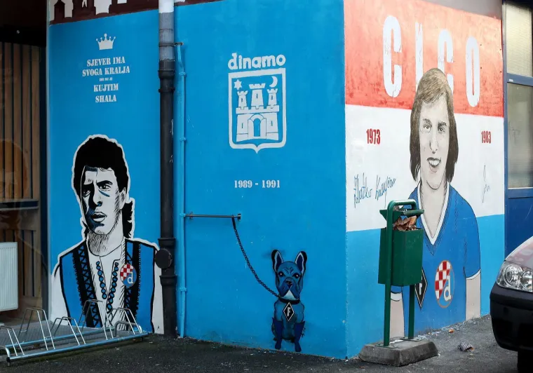 U jakom Dinamovom uporištu svi zure u jedan zid i pitaju se tko je ovo napravio