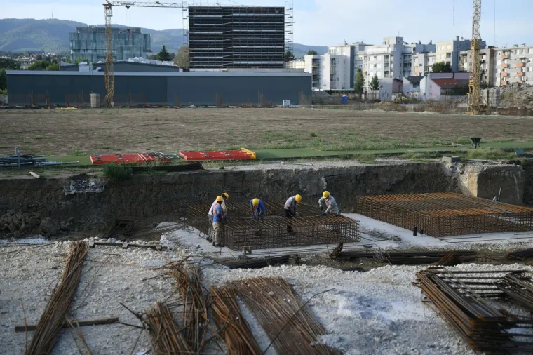 Najnovije fotografije izgradnje stadiona u Kranjčevićevoj: Evo kako napreduju radovi