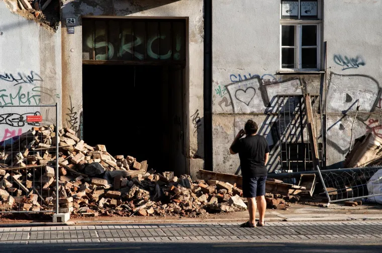 Ru&scaron;enje zgrade na Maksimirskoj umalo je zavr&scaron;ilo tragedijom