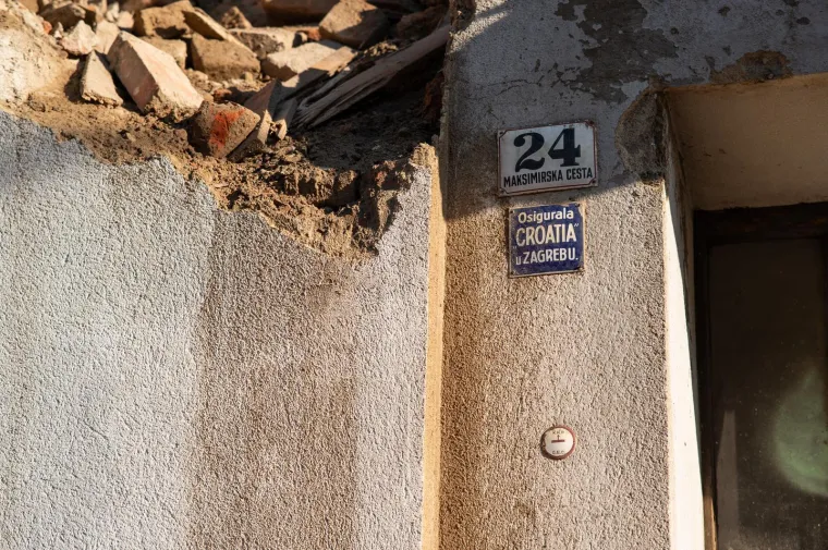 Ru&scaron;enje zgrade na Maksimirskoj umalo je zavr&scaron;ilo tragedijom