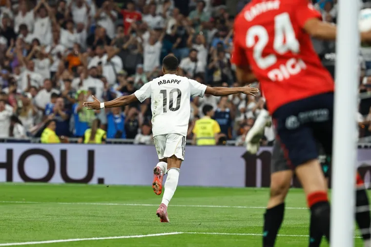 Mbappé zabio u debiju s 'Modrićevim' brojem na leđima i odmah pokazao novu proslavu pogotka