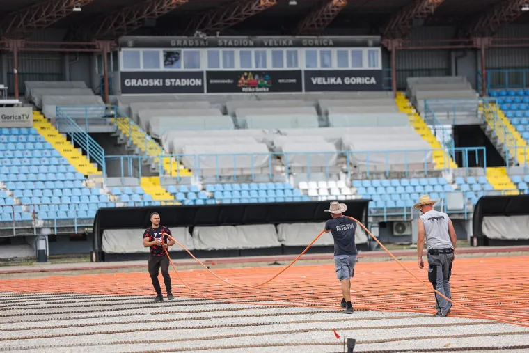 Pogledajte čudesni makeover u Velikoj Gorici: Nema igrača koji nije mrzio ovaj travnjak