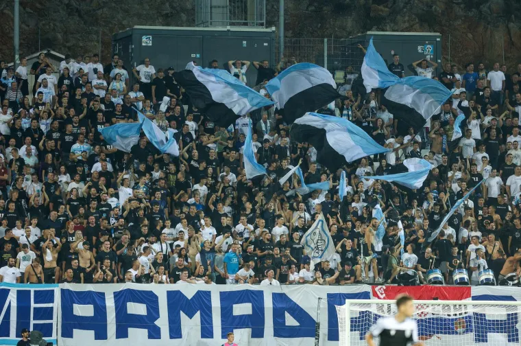 Armada pokazala Grcima što znači pravi huk tribina: Detalj je sve pokazao