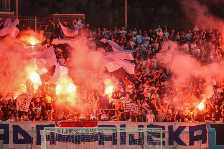 Armada pokazala Grcima što znači pravi huk tribina: Detalj je sve pokazao