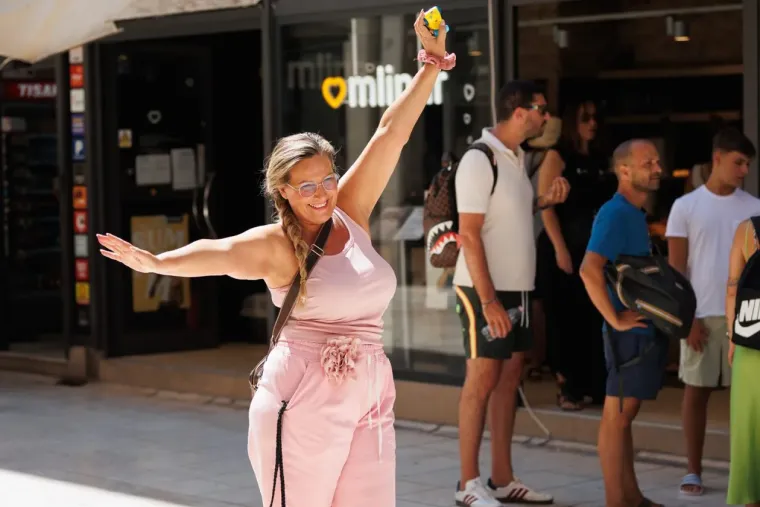 Zadranka pokazala isklesano tijelo u topiću i vrućim hlačicama tijekom trčanja