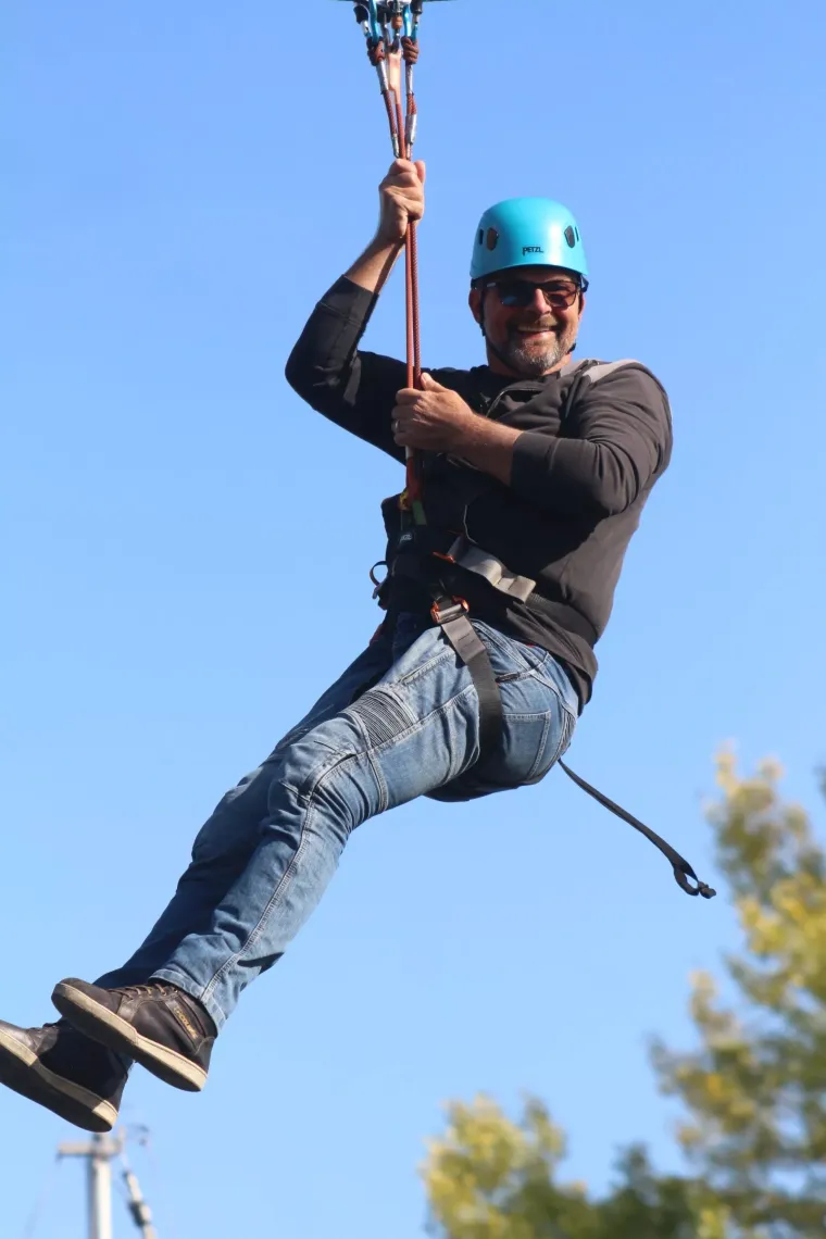 Cura se spuštala zip lineom, a haljina joj lepršala na vjetru: Evo kako je bilo u Međimurju