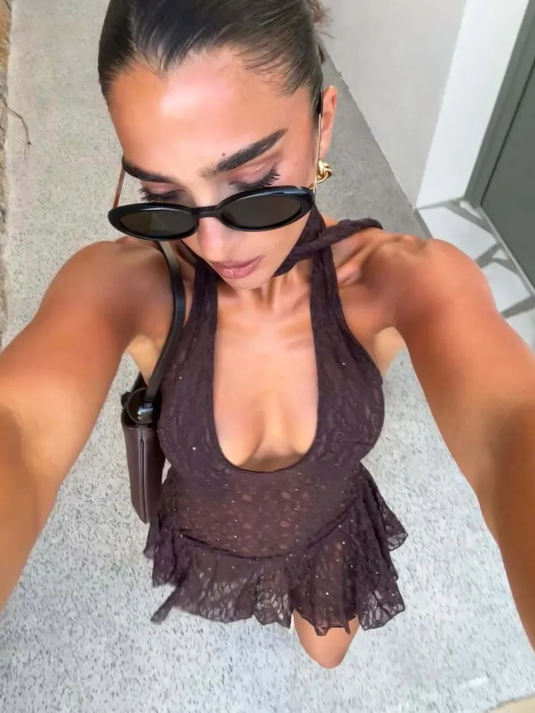 Fitness influencerica očarala Veneciju: Stefanie Williams u haljini koja otkriva više nego što skriva