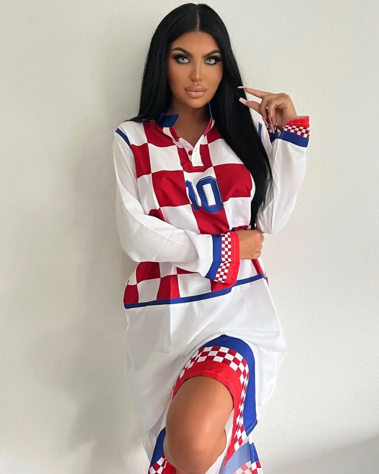 Ovako hrvatska navijačica Magdalena izgleda bez trunke Photoshopa: Da nije malčice pretjerala?