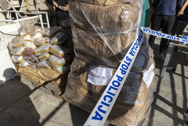 Božinović presretan pozirao kraj tone kokaina, heroina i trave prije nego što je nestala u plamenu