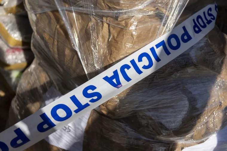 Božinović presretan pozirao kraj tone kokaina, heroina i trave prije nego što je nestala u plamenu