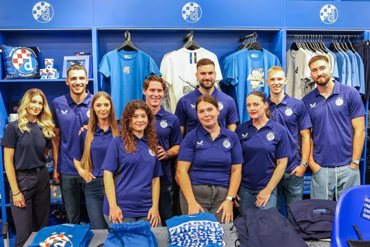 Dinamovi su se igrači pojavili u trgovačkom centru i potpuno raspametili navijače