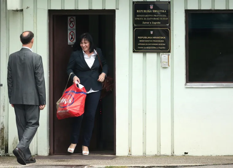 Nekad najmoćnija žena županije: Ovako je Marina Lovrić Merzel izgledala nakon izlaska iz Remetinca