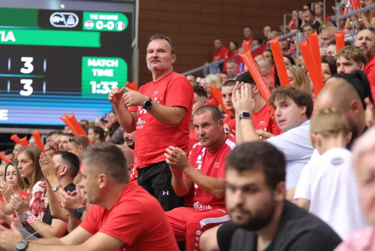 U nogometnu atmosferu na tribinama Davis Cupa u Osijeku ugurao se i Zlatko Dalić