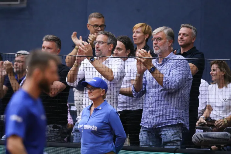 U nogometnu atmosferu na tribinama Davis Cupa u Osijeku ugurao se i Zlatko Dalić