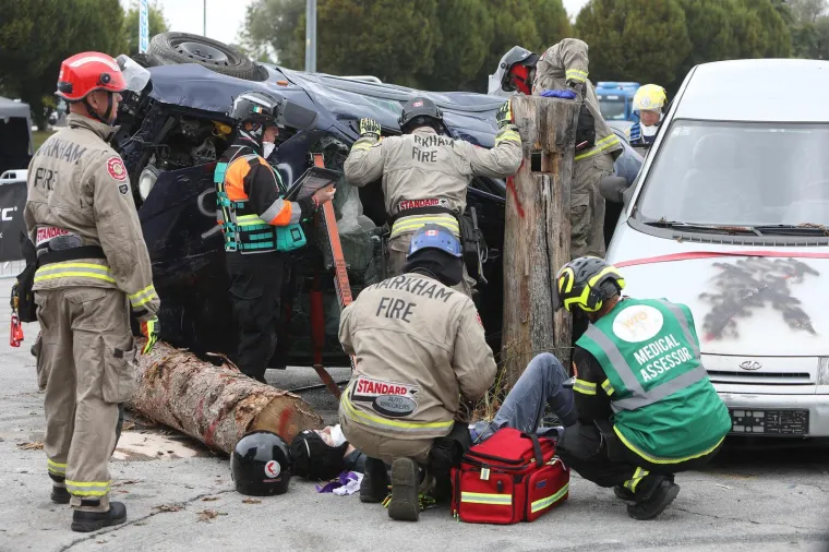 Piljenje, krv i vrisak... Ne, nije horor film nego čista akcija na World Rescue Challengeu
