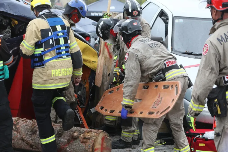 Piljenje, krv i vrisak... Ne, nije horor film nego čista akcija na World Rescue Challengeu