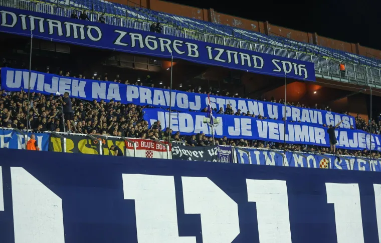 Kovačević se znojio na klupi i hvatao za glavu, a u loži smrknuta lica