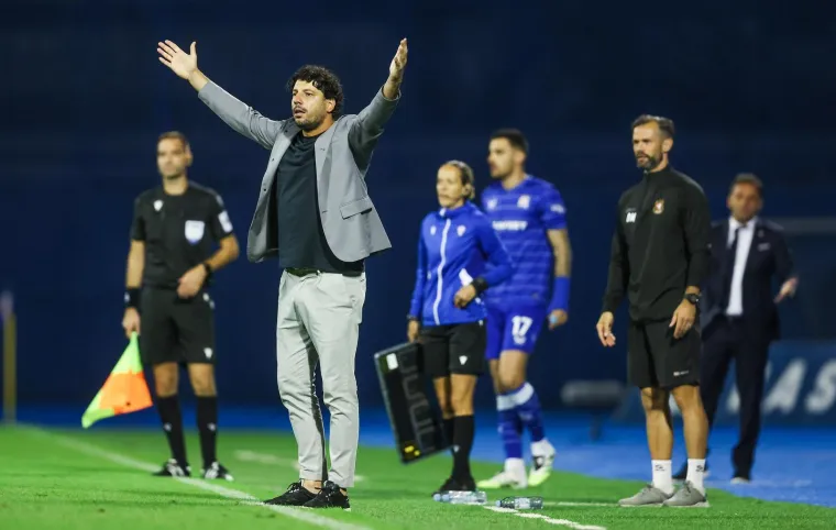 Kovačević se znojio na klupi i hvatao za glavu, a u loži smrknuta lica