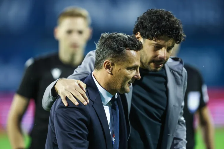 Kovačević se znojio na klupi i hvatao za glavu, a u loži smrknuta lica