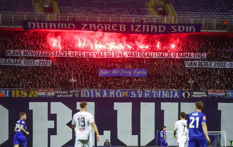 Kovačević se znojio na klupi i hvatao za glavu, a u loži smrknuta lica