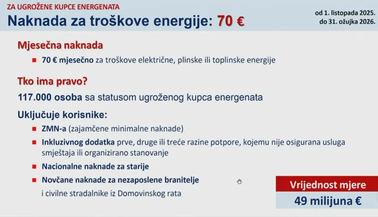 Detaljno pregledajte novi paket mjera i &scaron;to se sve mijenja: Struja, plin, potpore, naknade...
