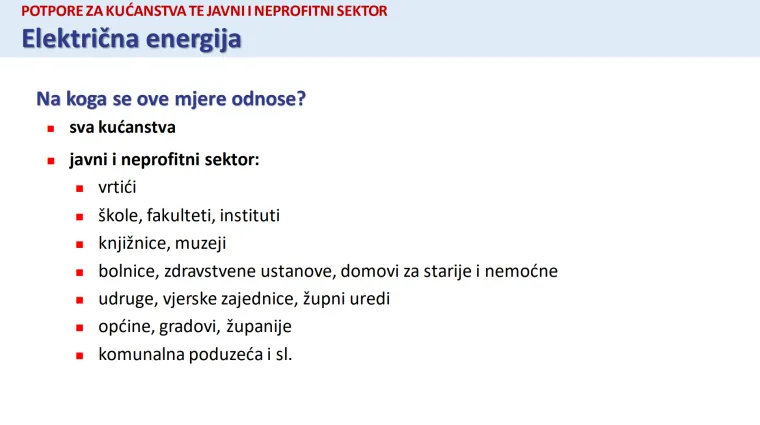 Detaljno pregledajte novi paket mjera i što se sve mijenja: Struja, plin, potpore, naknade...