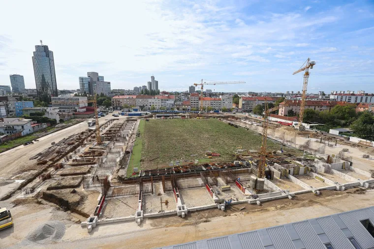 Najnovije fotografije izgradnje stadiona u Kranjčevićevoj: Pratimo kako napreduju radovi