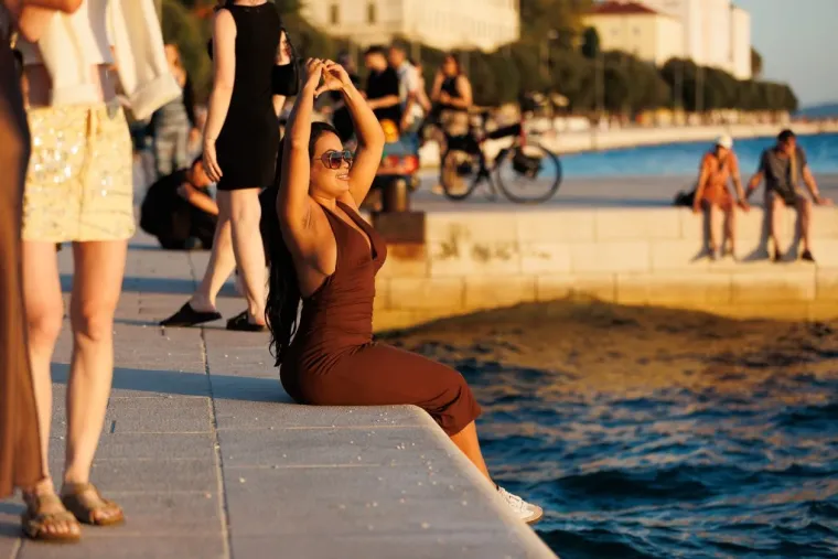 U ovu djevojku svi su gledali: Zanosnom figurom i osmijehom osvojila Zadrane