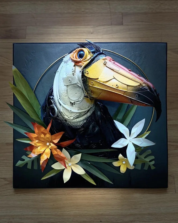 Od smeća izrađuje umjetnička djela koja oduzimaju dah: Nevjerojatno što je sve stvorila svojim rukama