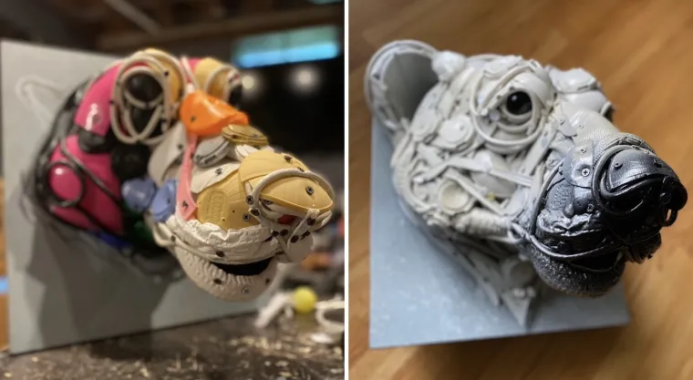 Od smeća izrađuje umjetnička djela koja oduzimaju dah: Nevjerojatno &scaron;to je sve stvorila svojim rukama