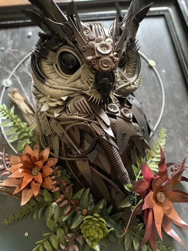 Od smeća izrađuje umjetnička djela koja oduzimaju dah: Nevjerojatno &scaron;to je sve stvorila svojim rukama