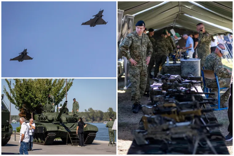 Rafalei grmili iznad Vukovara: Hrvatska vojska pokazala čime raspolaže