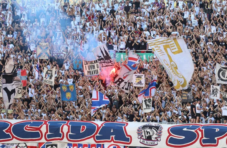 Iza spektakularne koreografije Torcide stoji podr&scaron;ka Palestini? Ovo će moćno odjeknuti svijetom