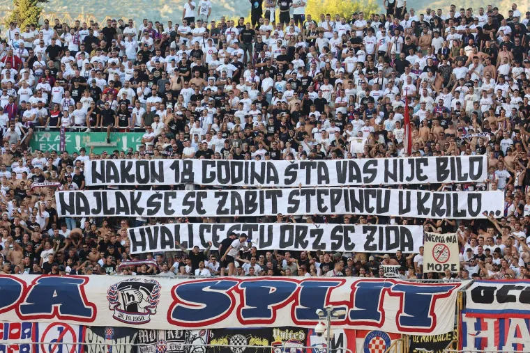 Iza spektakularne koreografije Torcide stoji podr&scaron;ka Palestini? Ovo će moćno odjeknuti svijetom