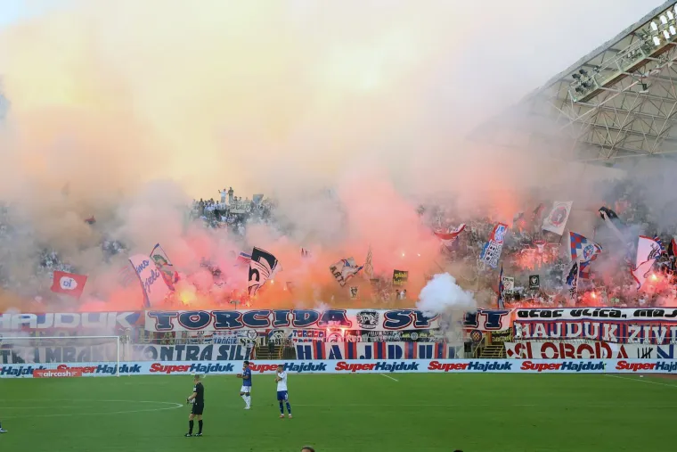 Iza spektakularne koreografije Torcide stoji podr&scaron;ka Palestini? Ovo će moćno odjeknuti svijetom