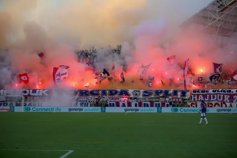 Iza spektakularne koreografije Torcide stoji podr&scaron;ka Palestini? Ovo će moćno odjeknuti svijetom