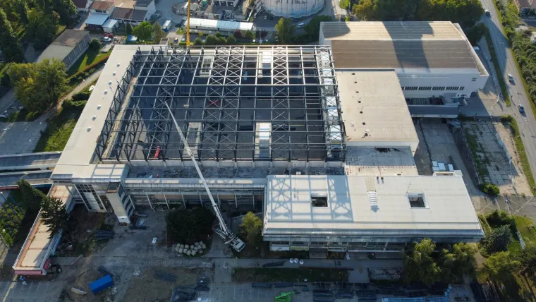 Najnovije fotografije Doma sportova: Kultna dvorana polako vraća legendarni sjaj