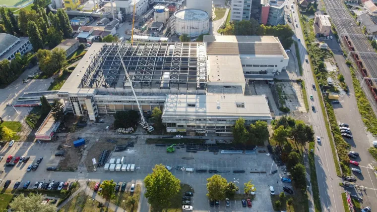 Najnovije fotografije Doma sportova: Kultna dvorana polako vraća legendarni sjaj