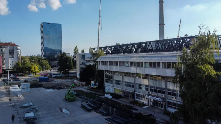 Najnovije fotografije Doma sportova: Kultna dvorana polako vraća legendarni sjaj