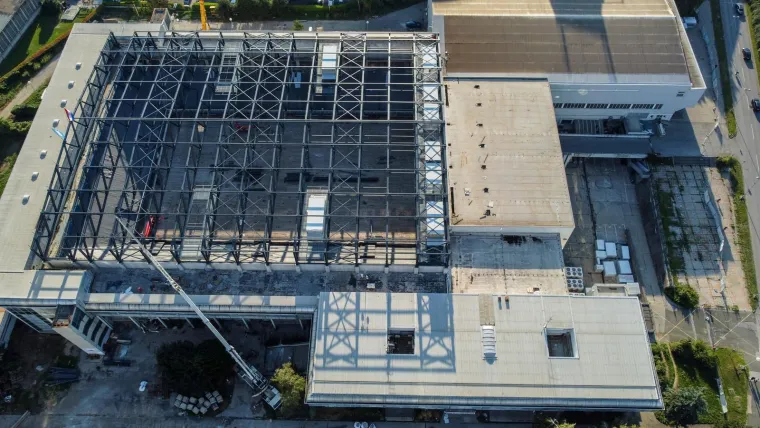 Najnovije fotografije Doma sportova: Kultna dvorana polako vraća legendarni sjaj