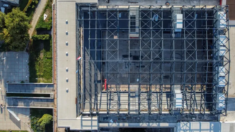 Najnovije fotografije Doma sportova: Kultna dvorana polako vraća legendarni sjaj