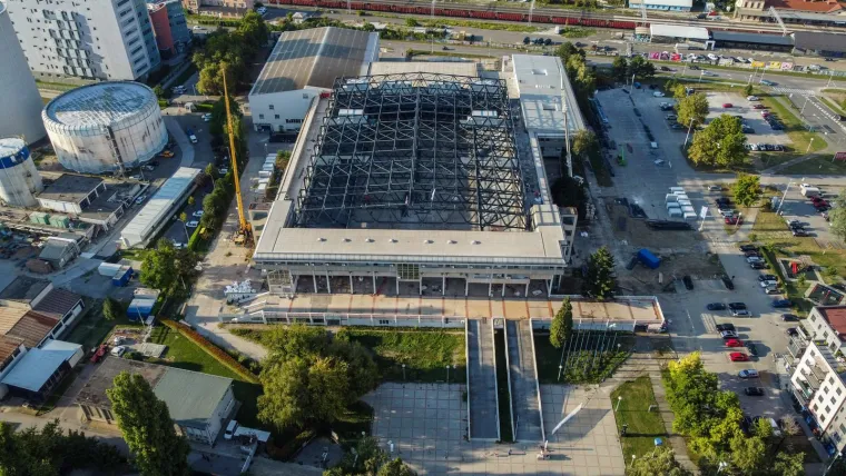 Najnovije fotografije Doma sportova: Kultna dvorana polako vraća legendarni sjaj