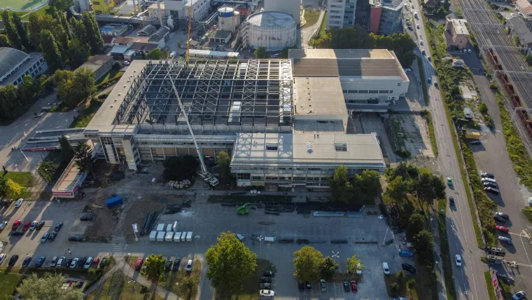 Najnovije fotografije Doma sportova: Kultna dvorana polako vraća legendarni sjaj