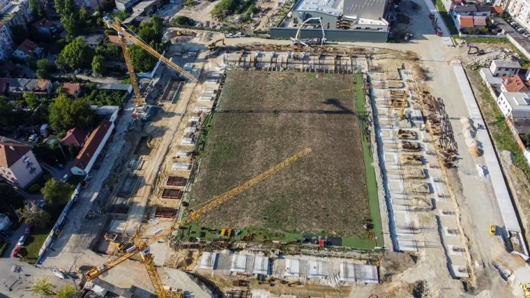 Spektakularne fotografije iz zraka prikazuju kako raste nova Kranjčevićeva