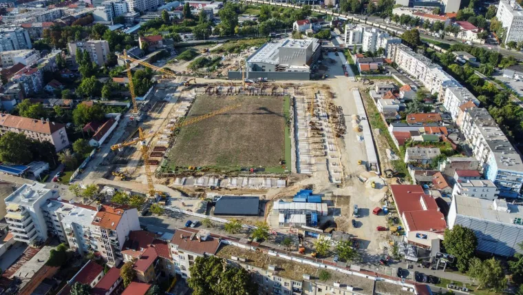 Spektakularne fotografije iz zraka prikazuju kako raste nova Kranjčevićeva