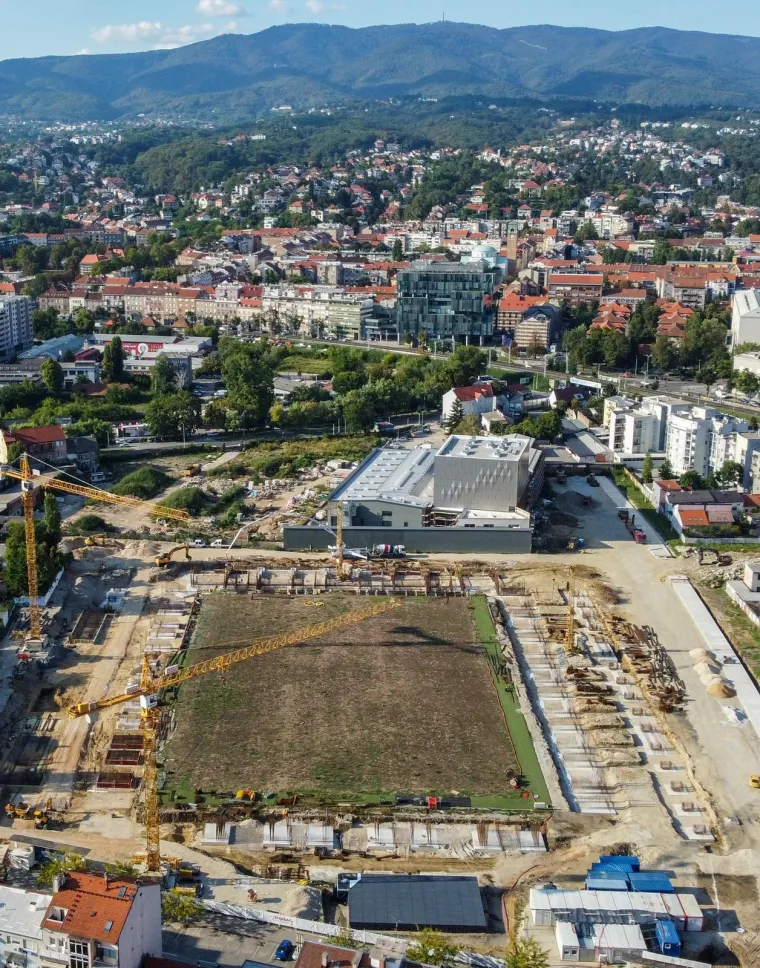 Spektakularne fotografije iz zraka prikazuju kako raste nova Kranjčevićeva