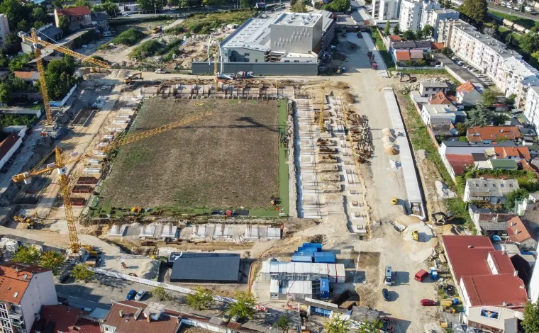 Spektakularne fotografije iz zraka prikazuju kako raste nova Kranjčevićeva